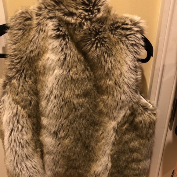 vest, faux fur, reversable, gorgeous - Picture 3 of 4